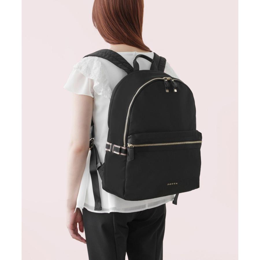 【A4サイズ対応・PCポケット付き】SIDE RIBBON BACKPACK バックパックの画像