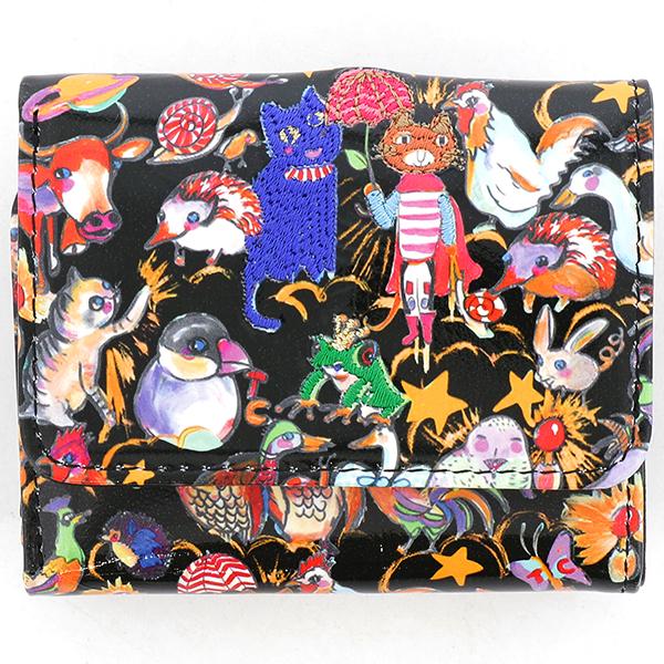 新品未使用　ツモリチサト　森のどうぶつたち　ミニ財布 楽天市場】ツモリチサト 財布 三つ折りミニ財布 森のどうぶつたち