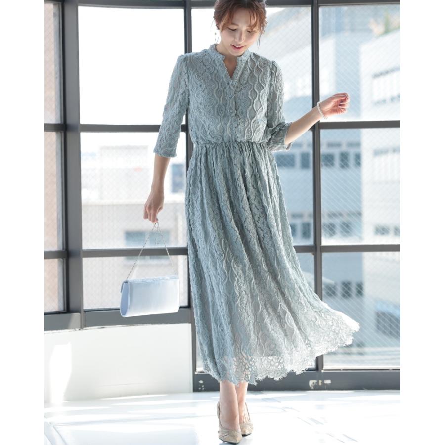 PREFERIR（プレフェリール） カットワーク レース バンドカラー結婚式