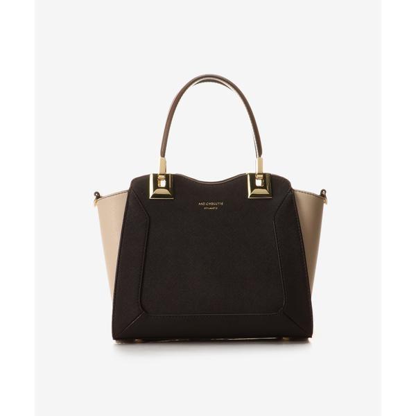 & chouette（アンドシュエット） バイカラーハンドル金具トート
