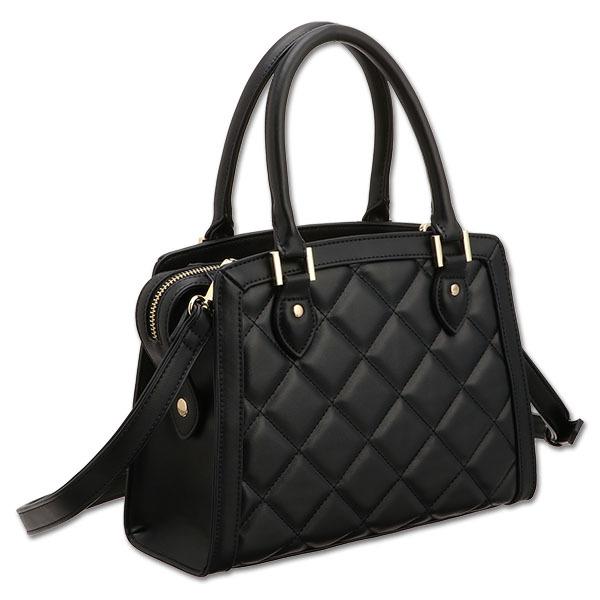 MARY QUANT（マリークヮント） スクエアキルトデイジーパッチ 2WAY