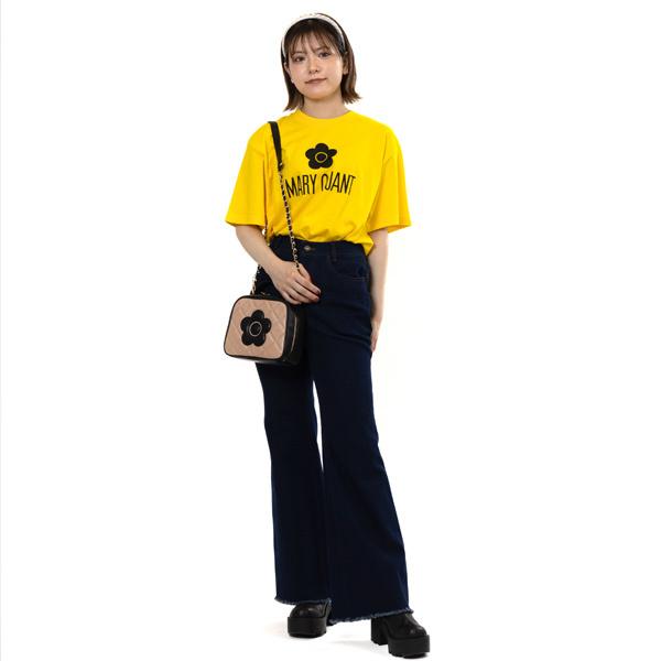 MARY QUANT（マリークヮント） スクエアキルトデイジーパッチ 2WAY