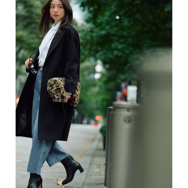 【早い者勝ち】 【CLASSY.1月号掲載】ウールカシミヤビーバー チェスターコート 【K8567000097】(29854円)