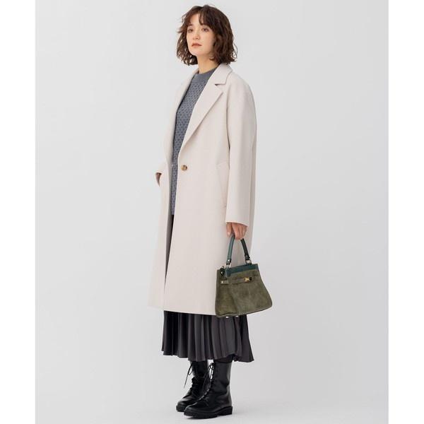 【早い者勝ち】 【CLASSY.1月号掲載】ウールカシミヤビーバー チェスターコート 【K8567000097】(29854円)