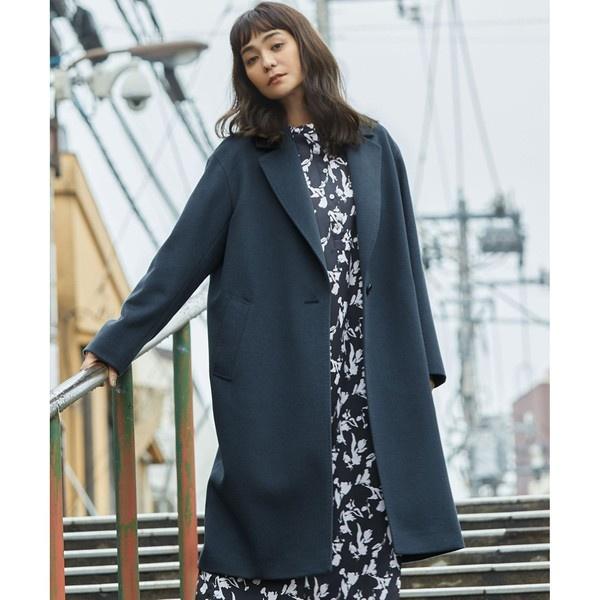 【早い者勝ち】 【CLASSY.1月号掲載】ウールカシミヤビーバー チェスターコート 【K8567000097】(29854円)