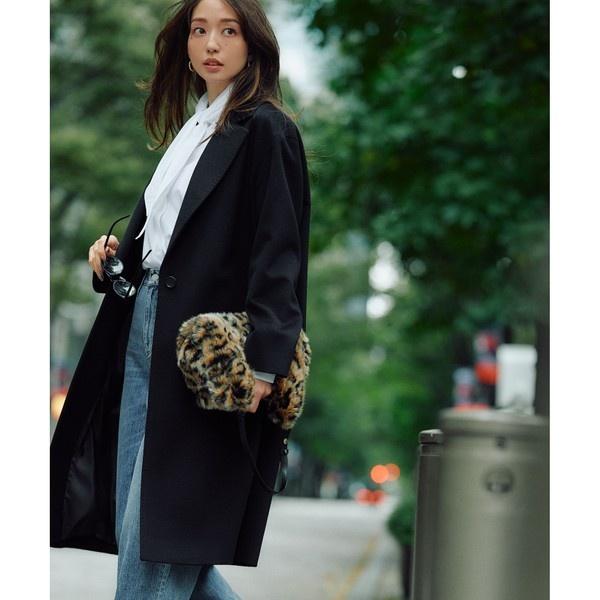 【早い者勝ち】 【CLASSY.1月号掲載】ウールカシミヤビーバー チェスターコート 【K8567000097】(29854円)