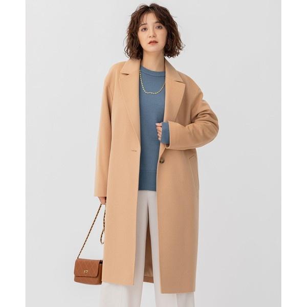 【早い者勝ち】 【CLASSY.1月号掲載】ウールカシミヤビーバー チェスターコート 【K8567000097】(29854円)