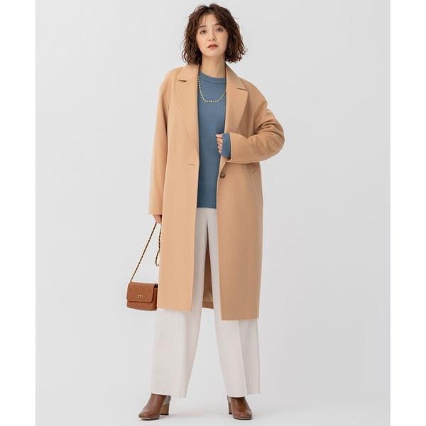 【早い者勝ち】 【CLASSY.1月号掲載】ウールカシミヤビーバー チェスターコート 【K8567000097】(29854円)