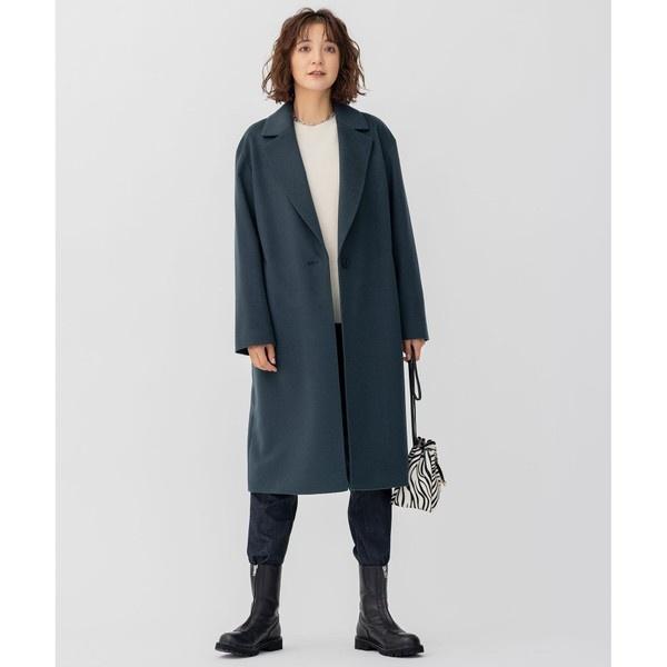 【早い者勝ち】 【CLASSY.1月号掲載】ウールカシミヤビーバー チェスターコート 【K8567000097】(29854円)