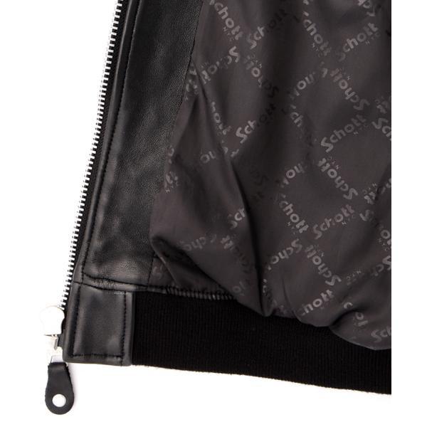 LEATHER JACKET BOWERY／レザージャケット バワリー MA-1 : マルイ