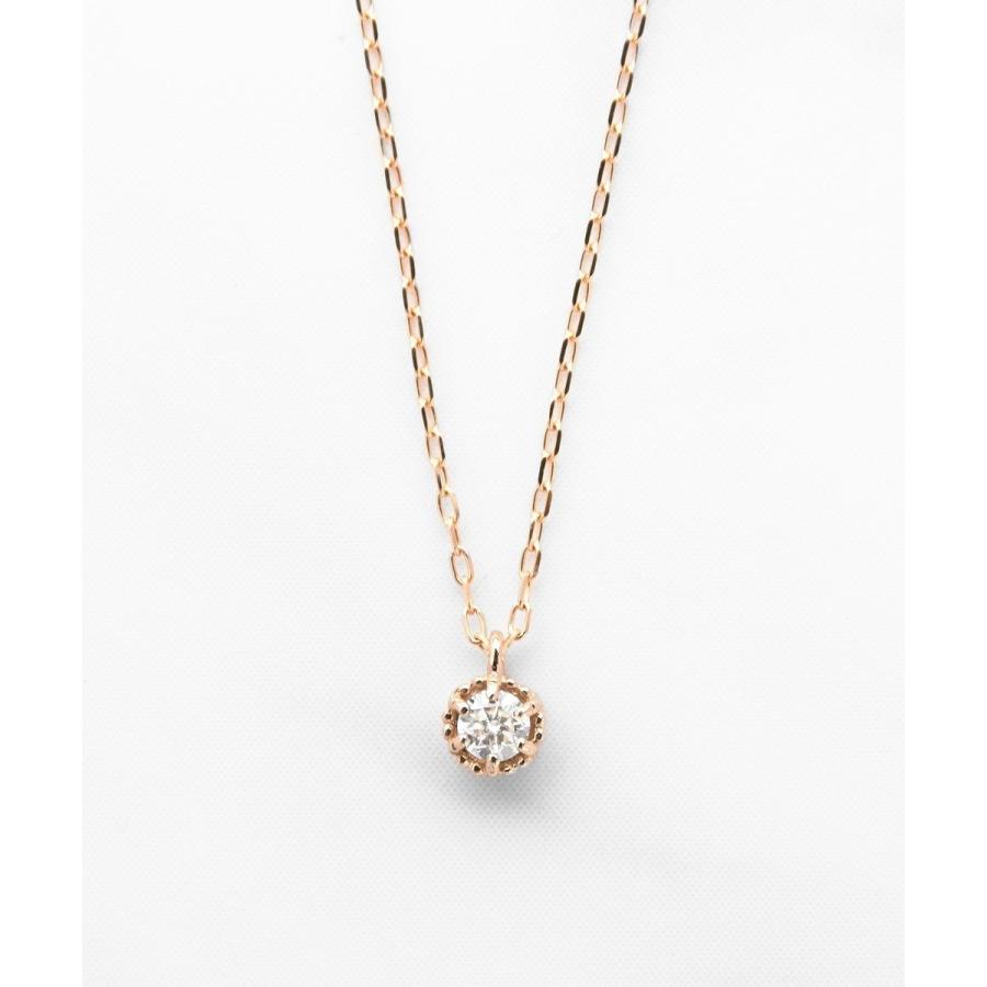 k18 ダイヤモンドネックレス TOCCA 【WEB限定】FLORA K18 DIAMOND NECKLACE ダイヤモンド