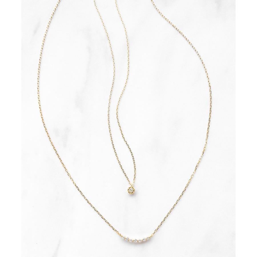 TOCCA 【WEB限定】FLORA K18 DIAMOND NECKLACE ダイヤモンド