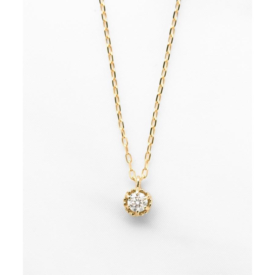 TOCCA 【WEB限定】FLORA K18 DIAMOND NECKLACE ダイヤモンド