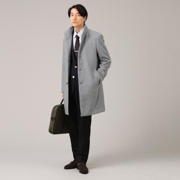 TAKEO KIKUCHI（タケオキクチ） 【ウールカシミヤブレンド】ビーバー調