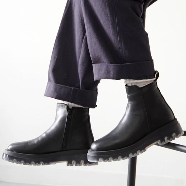 シュークローゼットセレクト（SHOE CLOSET SELECT）/BUENO （ブエノ） / レザー サイドジップブーツ ボリュームソールブーツ V1514 BUENO （ブエノ） / レザー サイドジップブーツ ボリュームソール