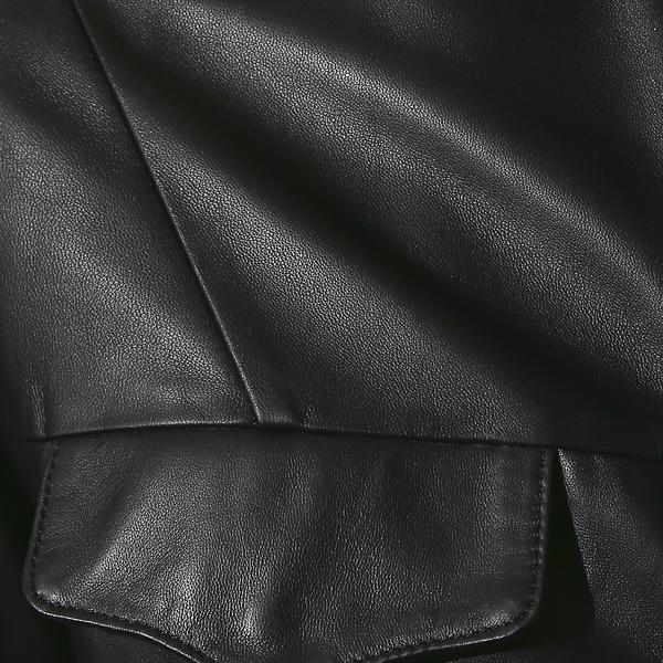 ラムレザーシャツ ブルゾンの画像
