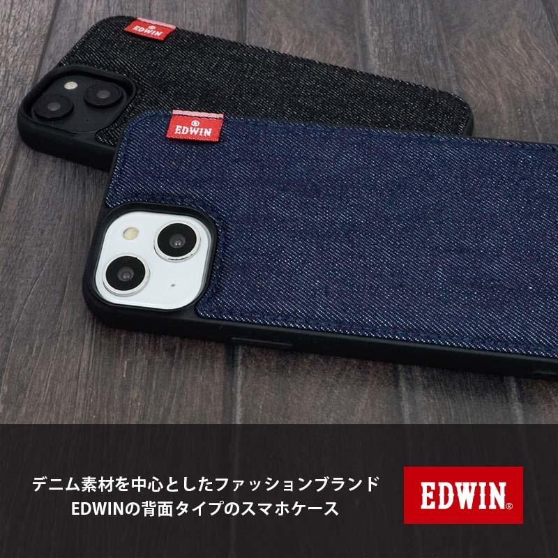 【iPhone 14 Pro】EDWIN [背面ケース/タグデニム]｜0101marui｜04
