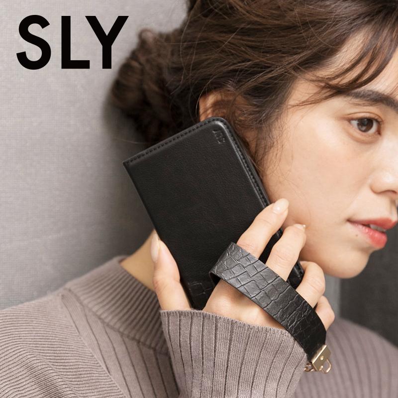 【iPhone 14/13】SLY[ハーフクロコ手帳]｜0101marui｜13