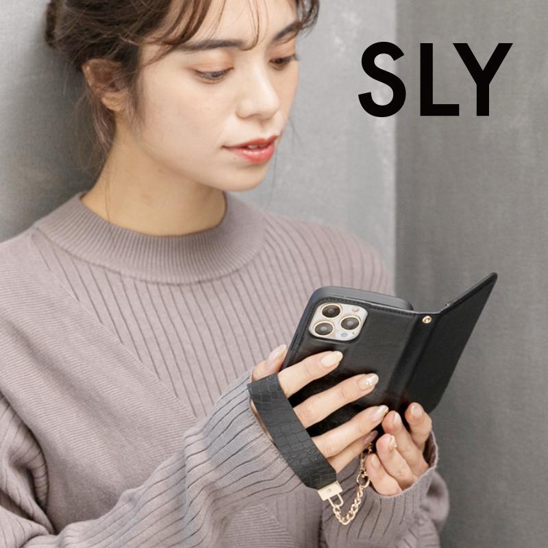 【iPhone 14 Pro】SLY[ハーフクロコ手帳]｜0101marui｜15