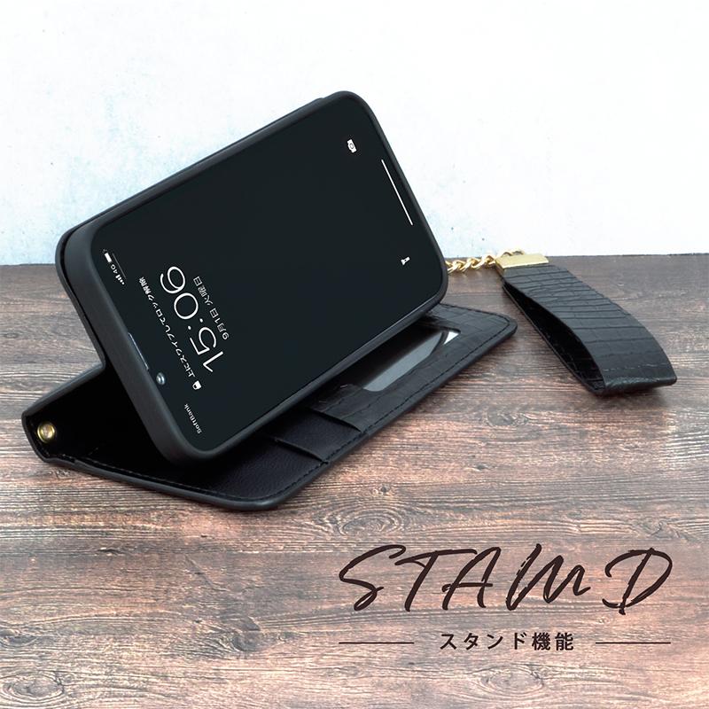 【iPhone 14 Pro】SLY[ハーフクロコ手帳]｜0101marui｜05