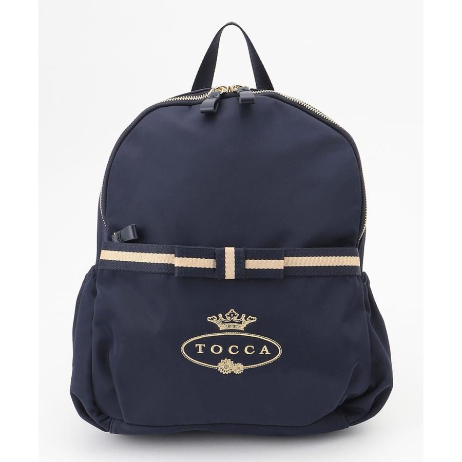 極美品 tocca BICOLOR RIBBON RUCKSACK リュック S TOCCA デイバック リュック SIDE RIBBON BACKPACK バックパック