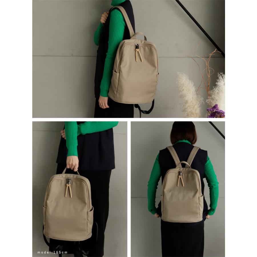 チコ ！！☆新品未使用品☆ 本革＆ナイロン リュック♪ レディース リュック 小さめ ナイロン レザー 本革 ウィズの通販