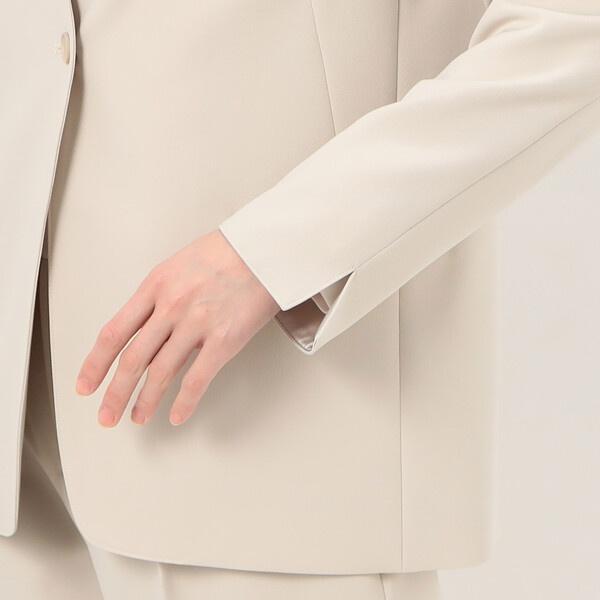 K．T キヨコ タカセ（K．T KIYOKO TAKASE）/ダブルジョーゼット ジャケット K.T KIYOKO TAKASE（K.T キヨコ タカセ） ダブルジョーゼット