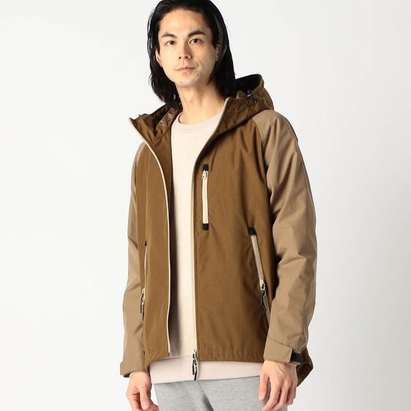 値下げ中❗️美品ナンガ×グランドパーク別注焚火TAKIBI切り替えシェルブルゾン Grand PARK（グランドパーク） NANGA別注”TAKIBI”切り替えシェル