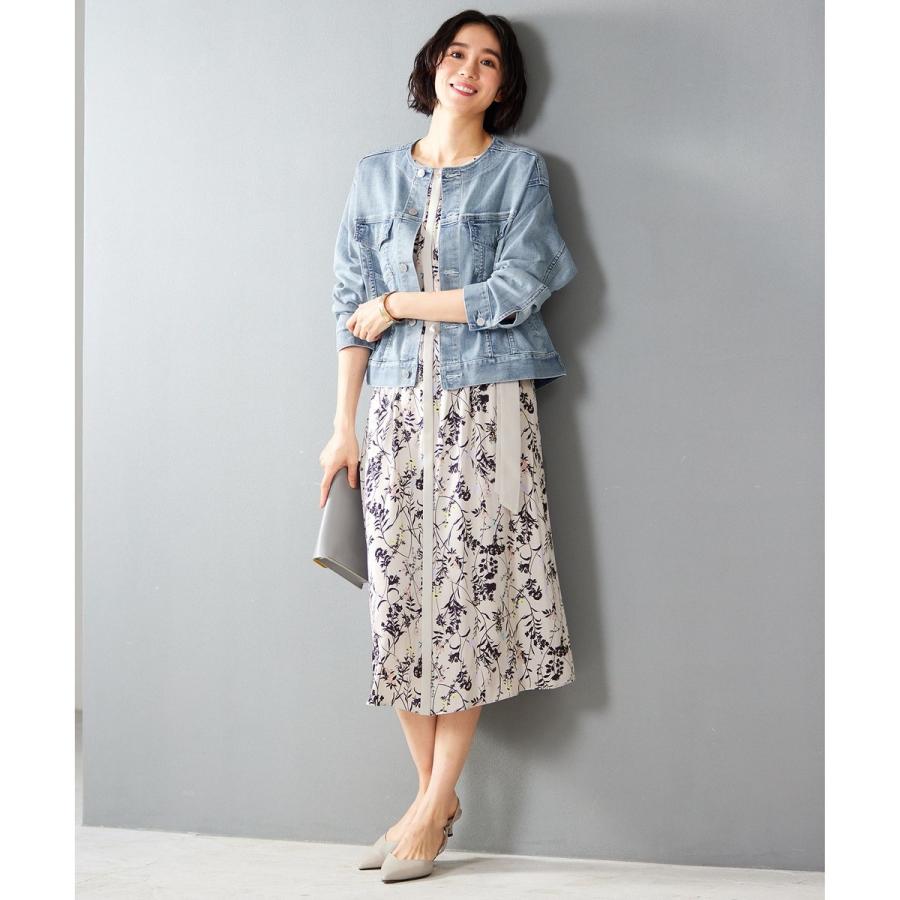 【ご好評につき追加生産・洗える】USUKARU DENIM ノーカラージャケットの画像