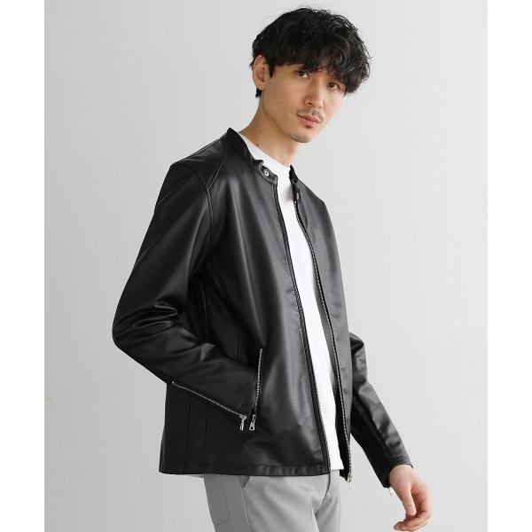 PUレザーシングルライダースジャケット : マルイ(丸井)Yahoo!店 - 通販