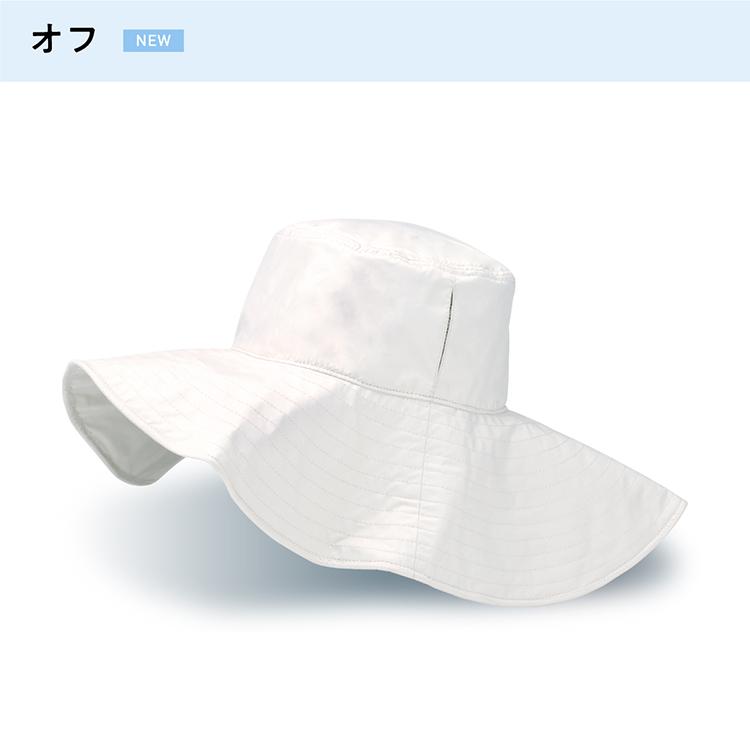【Wpc.】帽子 UVO（ウーボ）ハット 遮光 UVカット 撥水加工 つば前後長い 洗濯可能 紐付き｜0101marui｜13