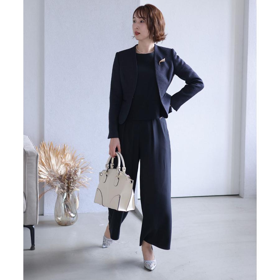 PourVous（プールヴー） ママ 母 親レディース パンツスーツ 入園式