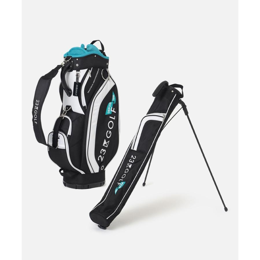 23GOLF スタンド式キャディバッグ ネームプレート（未使用）つき 23GOLF スタンド式キャディバッグ ネームプレート（未使用）つき 23区