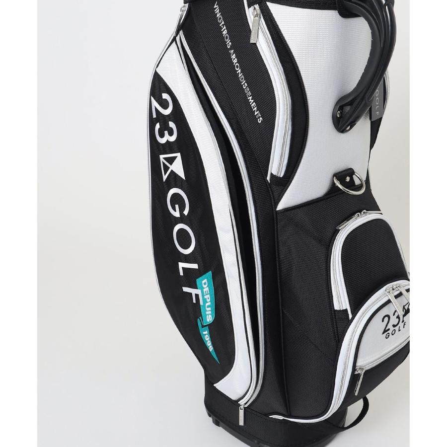 23区GOLF 　キャディバッグ 　ゴルフバッグ　セルフバック内臓　23区 23区GOLF 待望の新デザイン登場！セルフスタンドバッグ内蔵キャディ