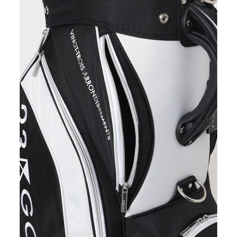 23区GOLF 待望の新デザイン登場！セルフスタンドバッグ内蔵キャディ