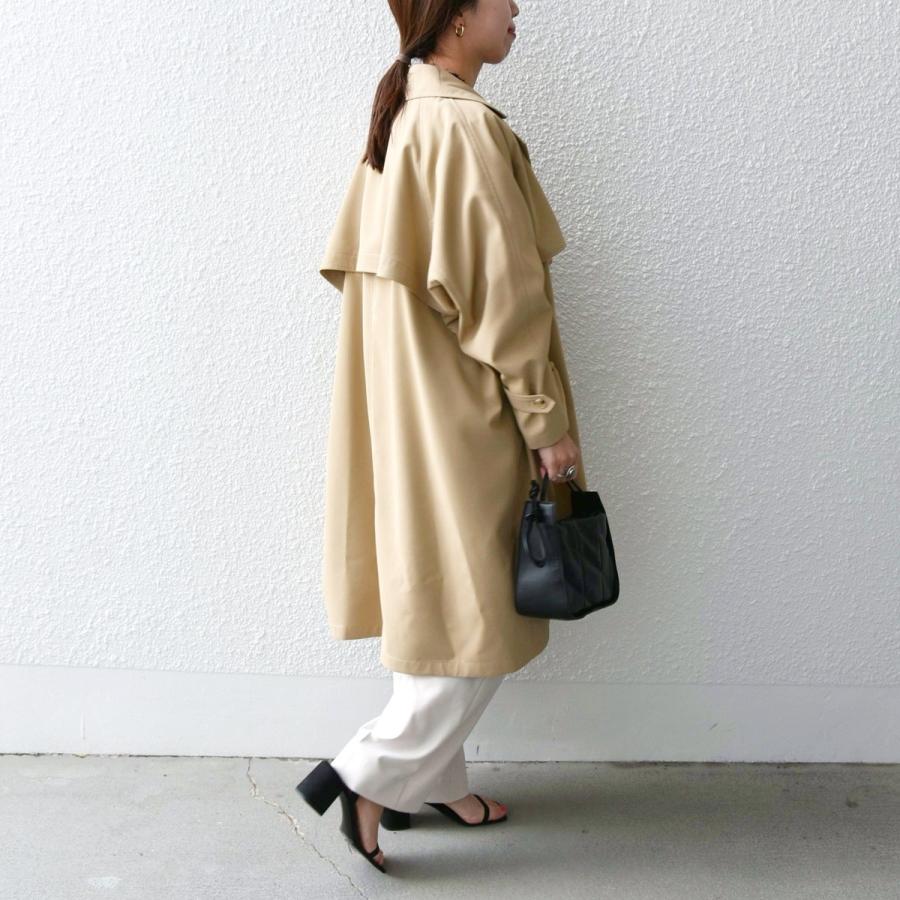 SHIPS any any: 〈洗濯機可能〉フレア ミディ トレンチ コート