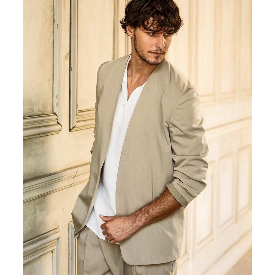 1PIU1UGUALE3 RELAX ノーカラージャケット【飯田将成着用】 : マルイ