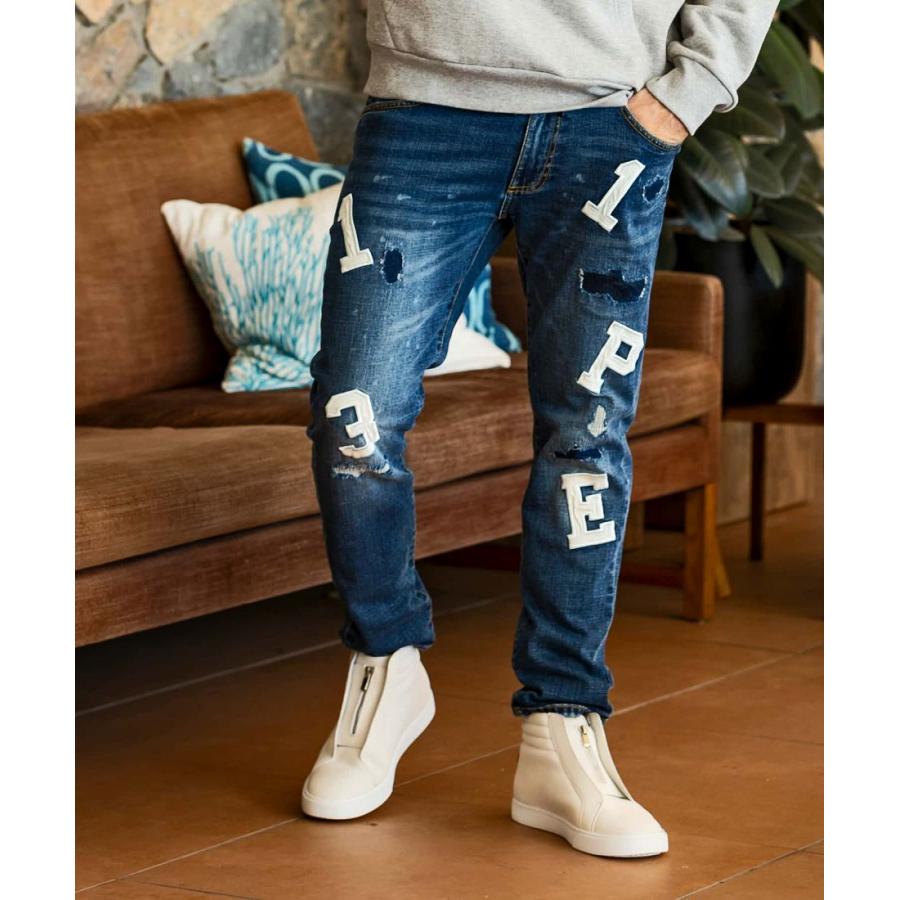 1PIU1UGUALE3 RELAX 刺繍ロゴハイカットスニーカー : マルイ