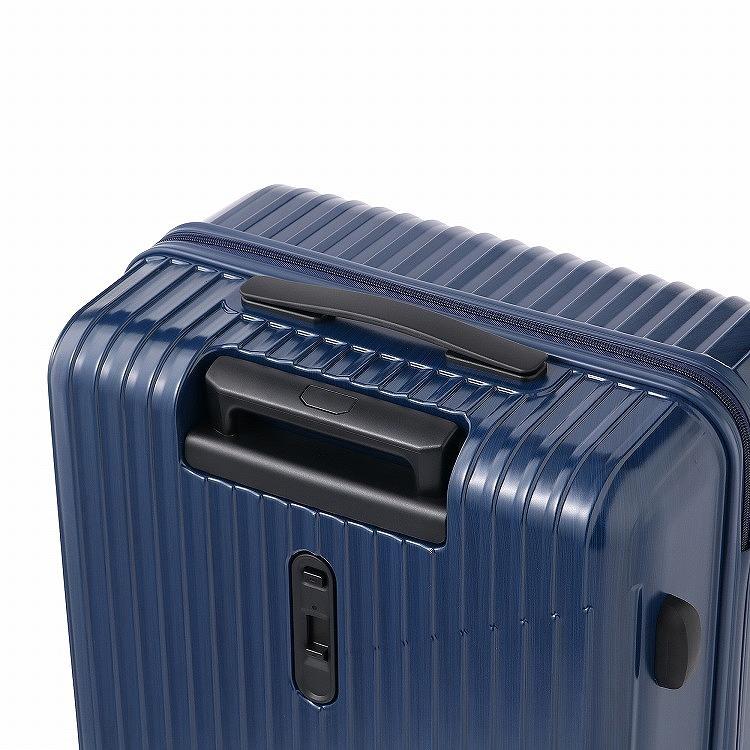 スーツケース Ｍ 60Ｌ クレスタ2 ACE キャスターストッパー付きの画像