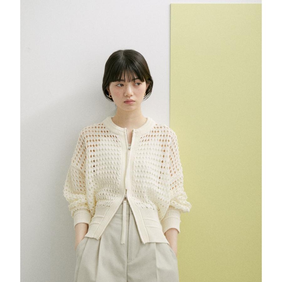 ADAM ET ROPE' 【WEB限定】メッシュニットブルゾン : マルイ(丸井