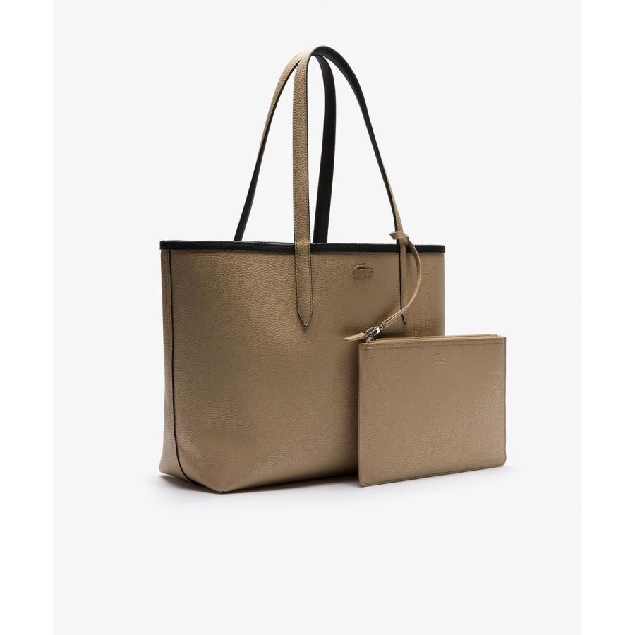 LACOSTE（ラコステ） ANNA 2WAY リバーシブル トートバッグ / クラッチ