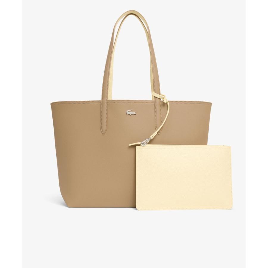 LACOSTE（ラコステ） ANNA 2WAY リバーシブル トートバッグ / クラッチ