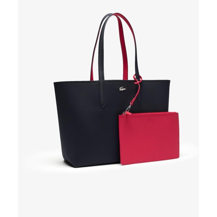 LACOSTE（ラコステ） ANNA 2WAY リバーシブル トートバッグ / クラッチ