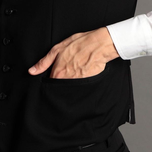 MONSIEUR NICOLE（ムッシュニコル） SUPER BLACK フォーマル対応