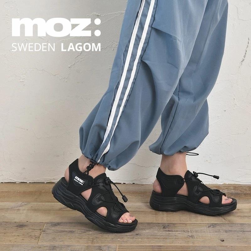 moz 【新色追加】moz ドロスト紐デザインスポーツサンダル moz 【新色追加】moz ドロスト紐デザインスポーツサンダル