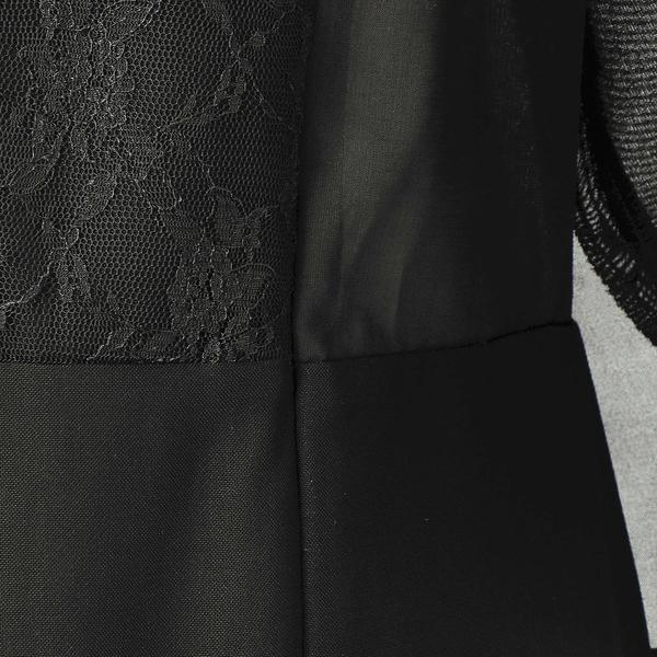 INFINE 【喪服/礼服/ブラックフォーマル/ワンピース】ランダムライン