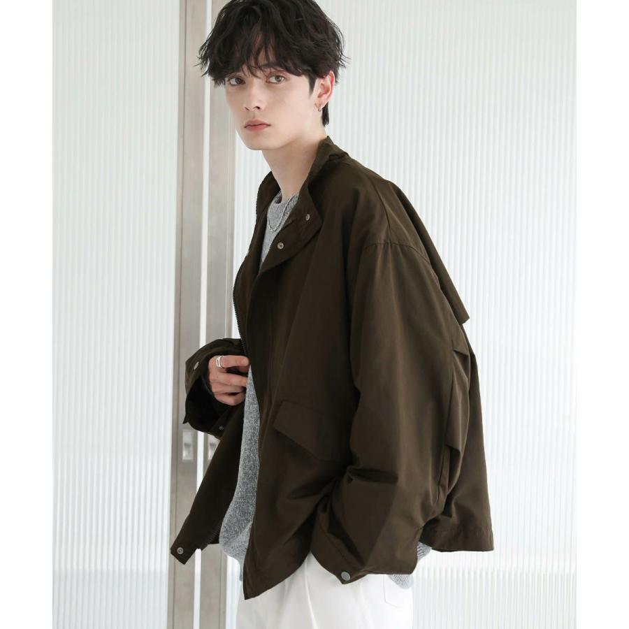 ASTRONOMY ビッグシルエットドロップショルダーショートモッズブルゾン
