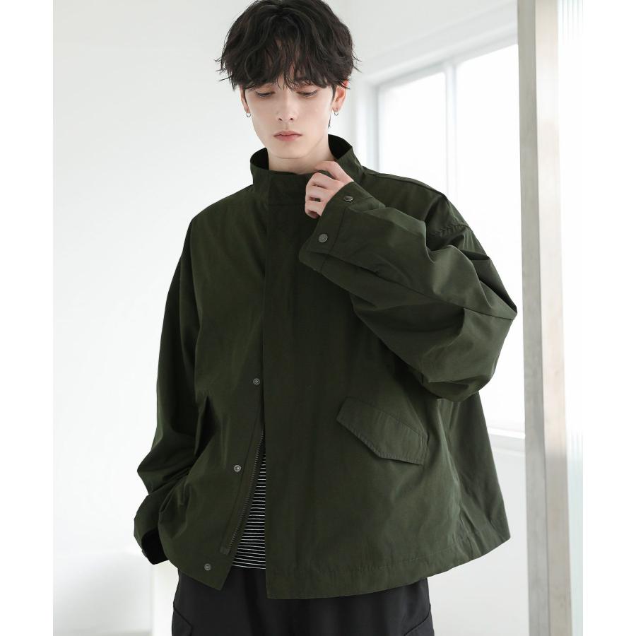 ASTRONOMY ビッグシルエットドロップショルダーショートモッズブルゾン