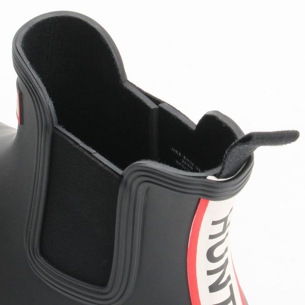 オリジナル チェルシー ハンター トリ カラー ロゴ バックストラップ ブーツ ハンター HUNTER レディース オリジナル チェルシー ハンター