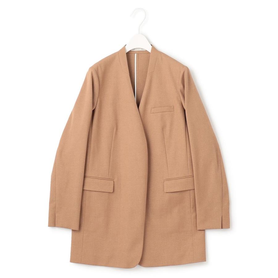 ICB洗える LooseWeave ノーカラージャケット サイズ40 タグ付 ICB 【セットアップ対応・洗える】 LooseWeave ノーカラージャケット